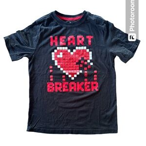 Heart Breaker 8-bit graphic tee